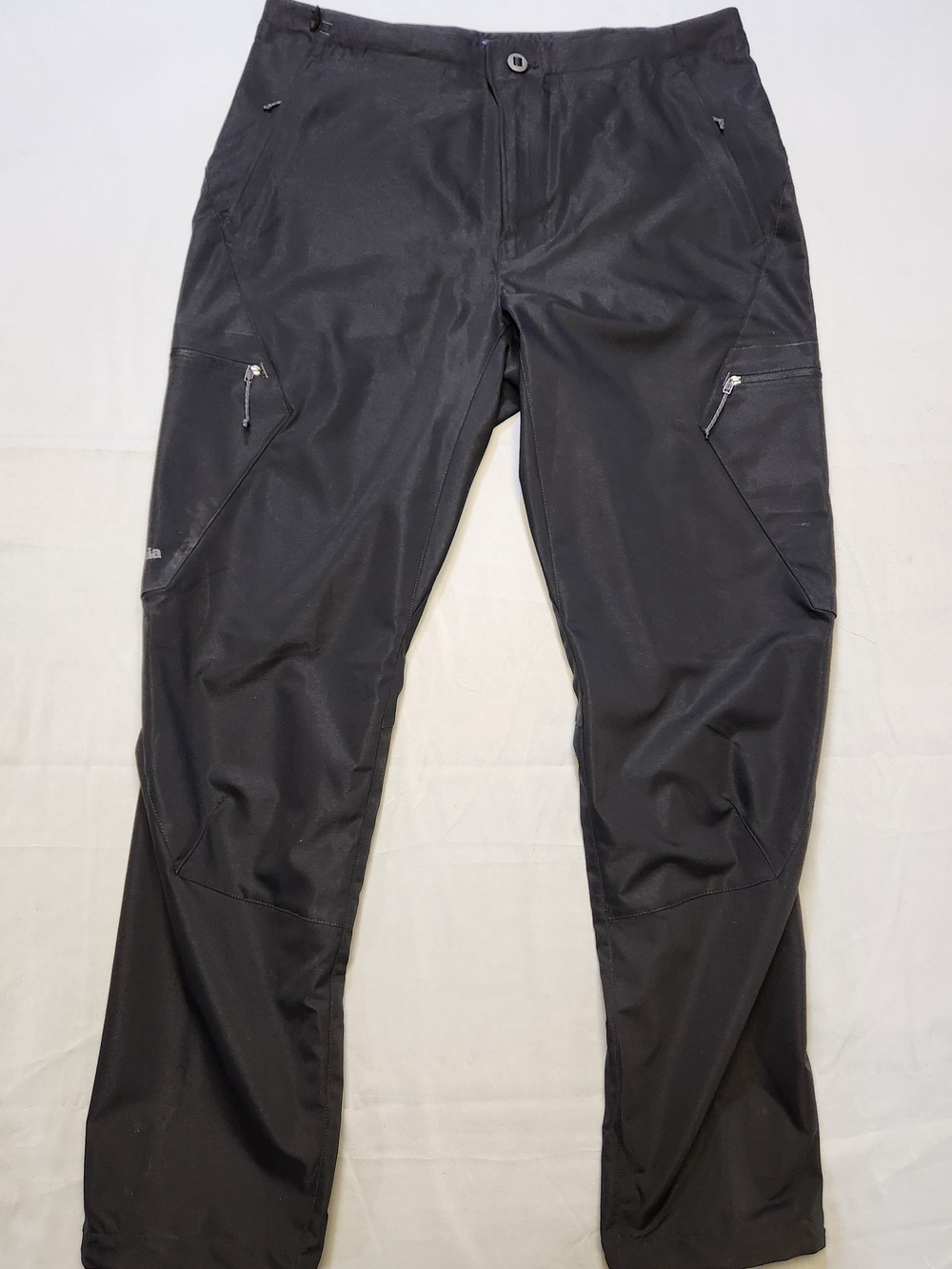 Patagonia Pants Mens 35x33 Black Softshell Hiking Simul Alpine Stretch Outdoor